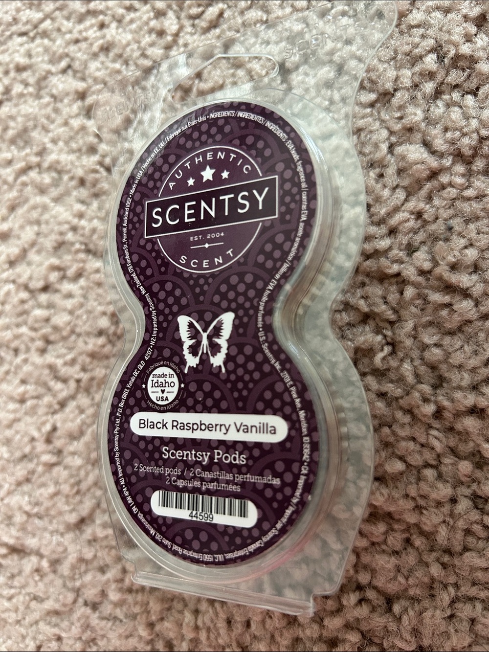 Scentsy Black Raspberry Vanilla Pods